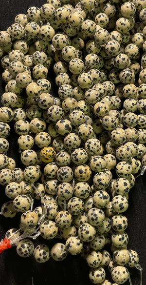 Dalmatian beads