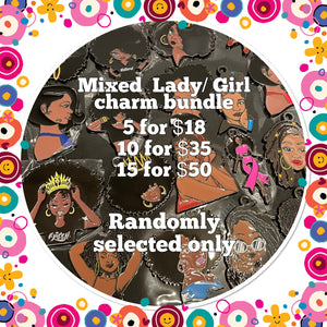 Mixed bundle of Lady, Girl, Boy, Men or sayings