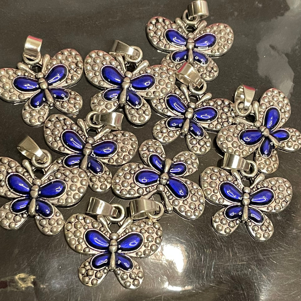 Silver blue butterflies