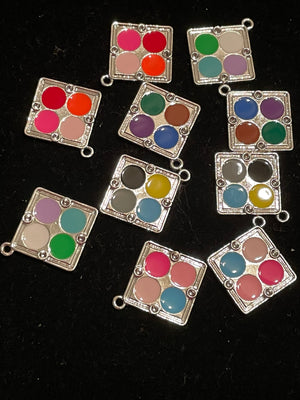 Make up pallet charms