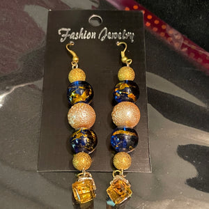 Golden blues Jewelry set