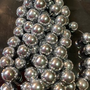 10mm Hematite beads