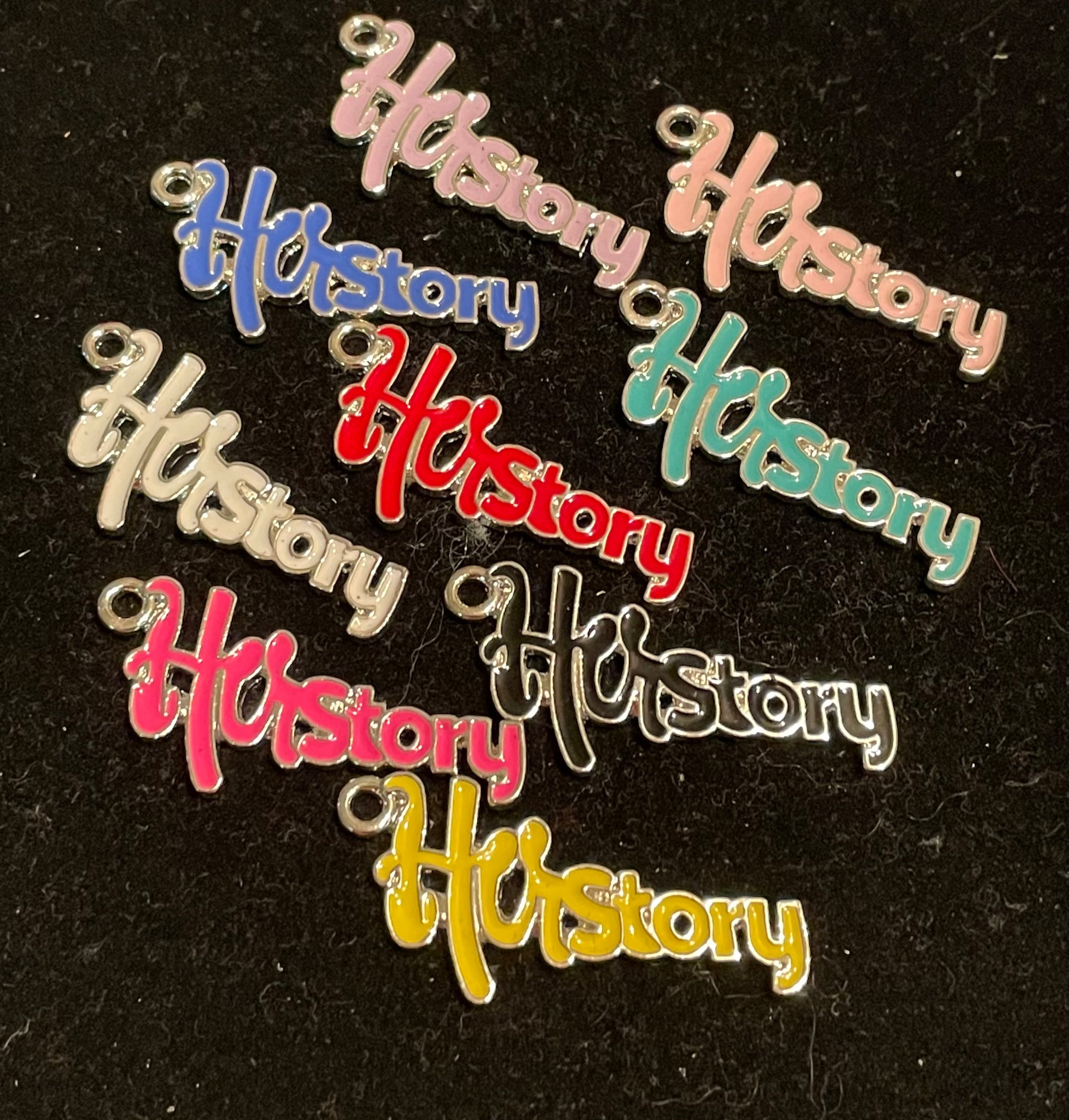Colorful Variety word/phrase charms